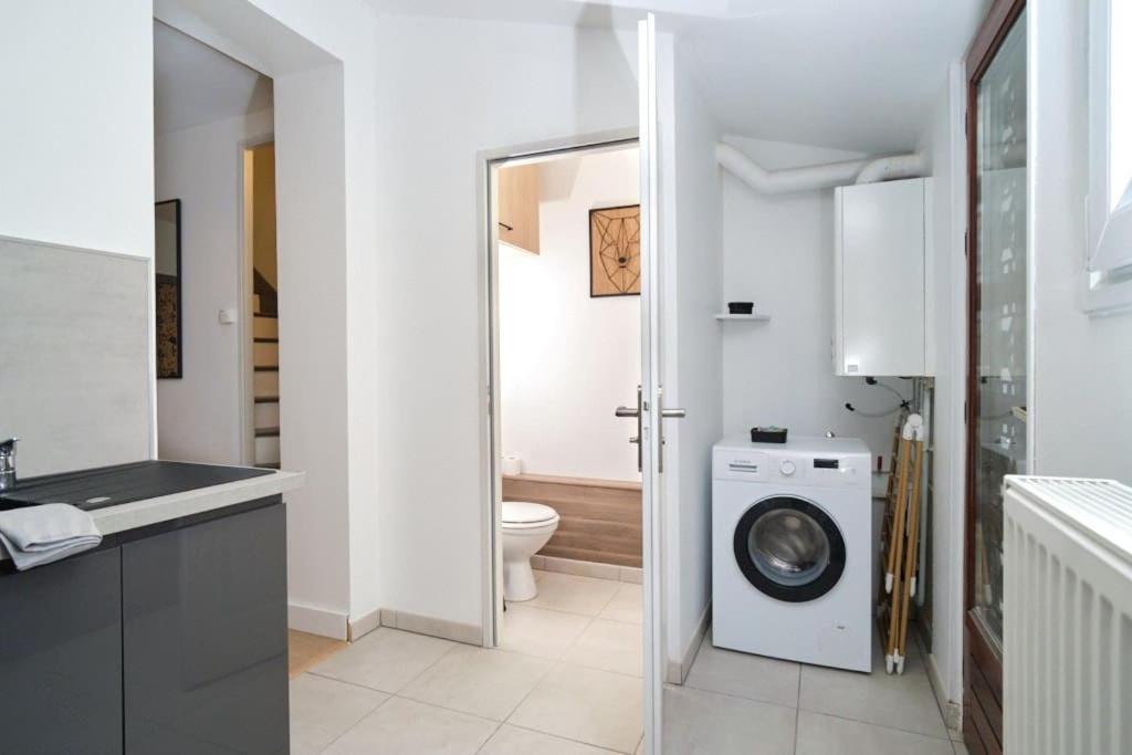 Maison 2 Chambres, Jardin Rethel Bagian luar foto